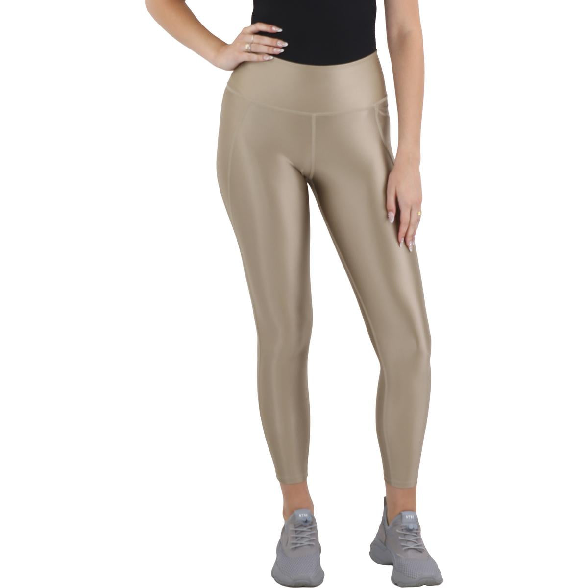 Pocket Nylon Athletic Leggings