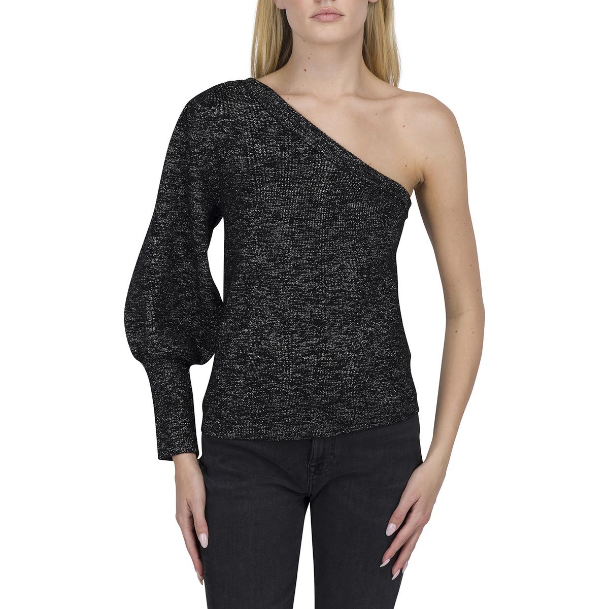 Metallic Wool Pullover Sweater