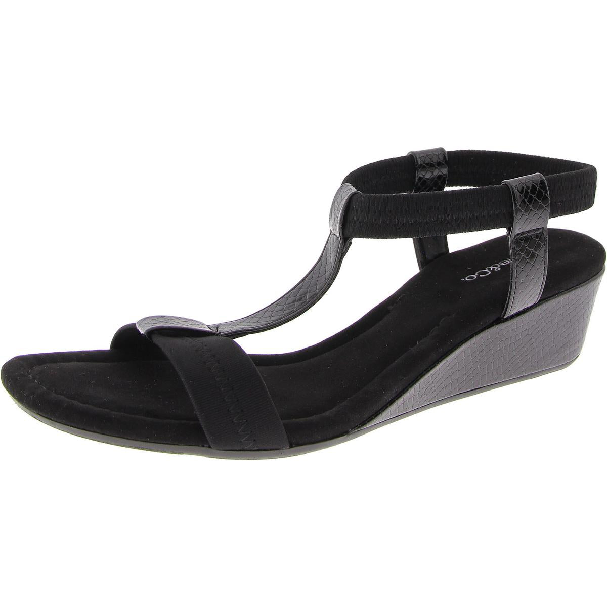 Voyage Padded Insole Textured Wedge Sandals