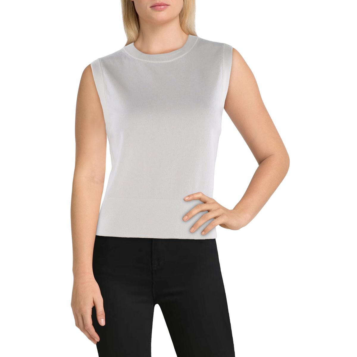 Wool Blend V-Neck Sweater Vest