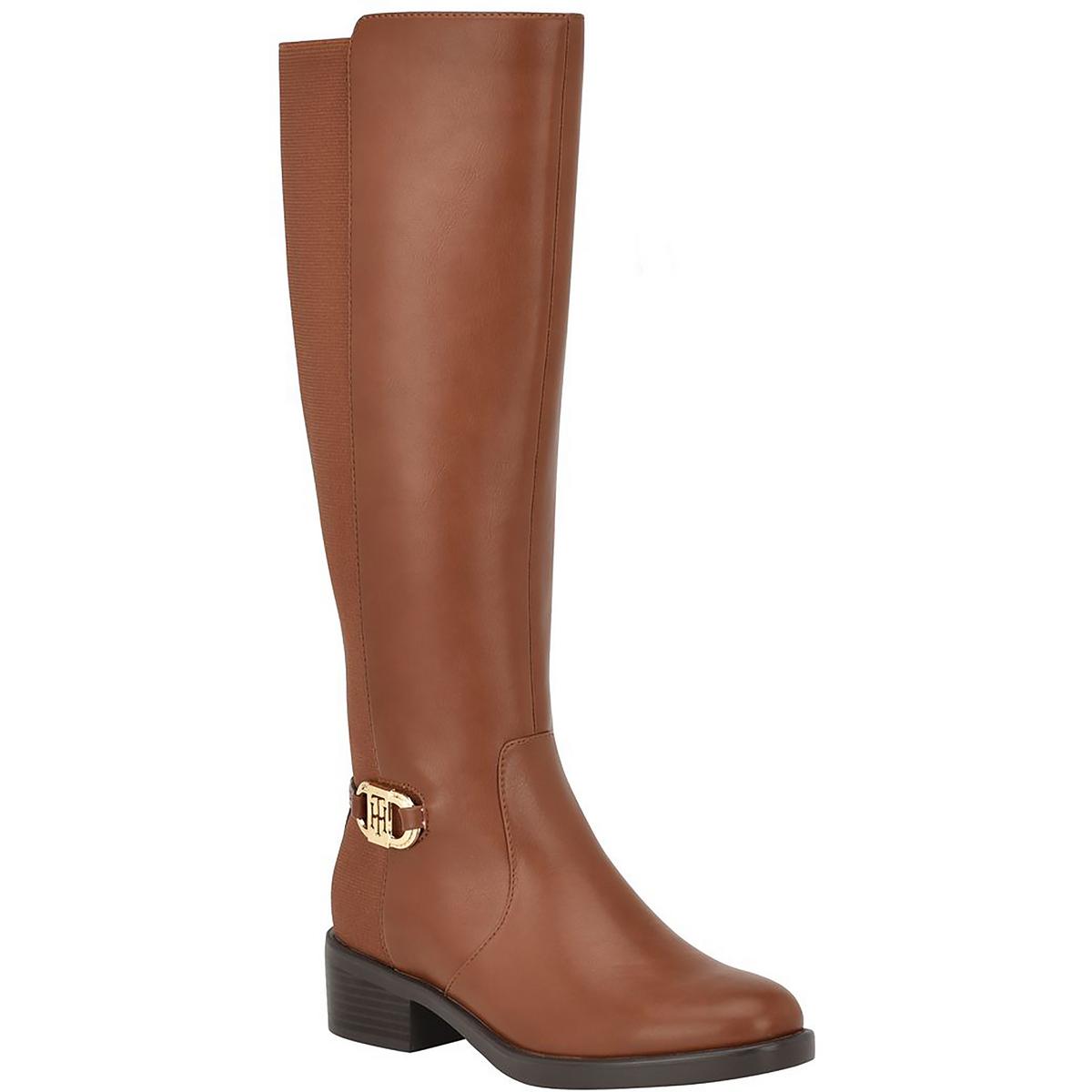 Imizza Faux Leather Tall Knee-High Boots