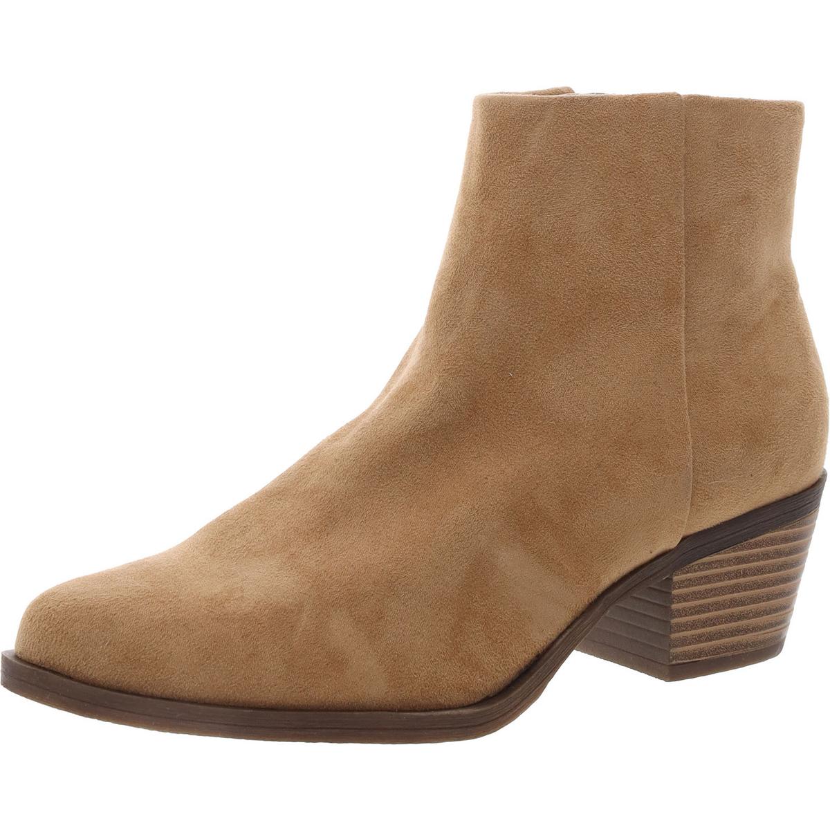 Padded Insole Faux Suede Ankle Boots