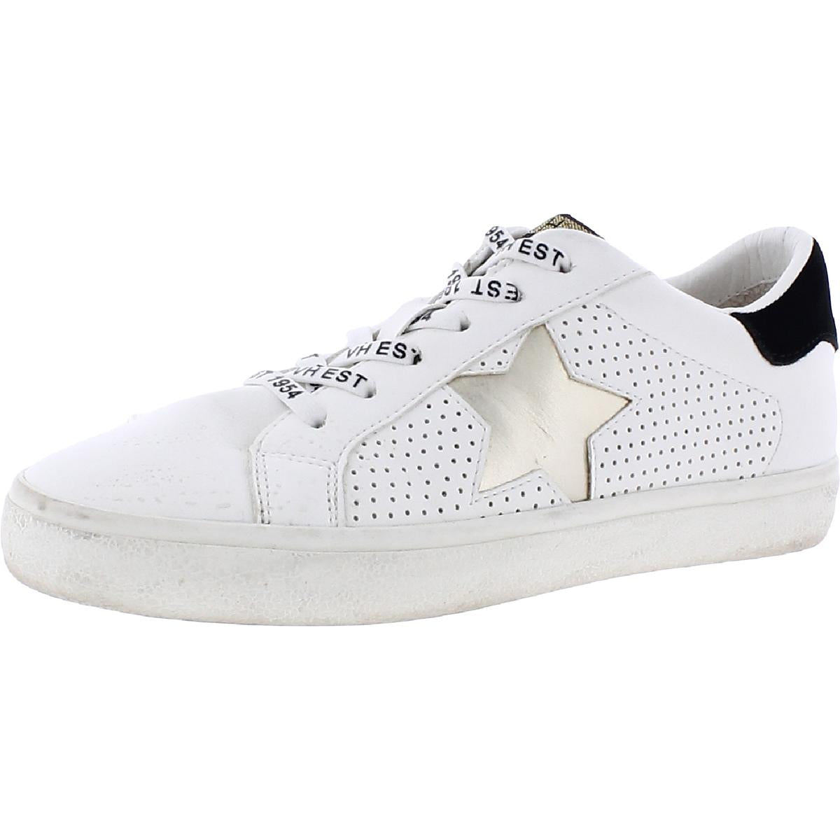 Gadol Leather Metallic Casual and Fashion Sneakers