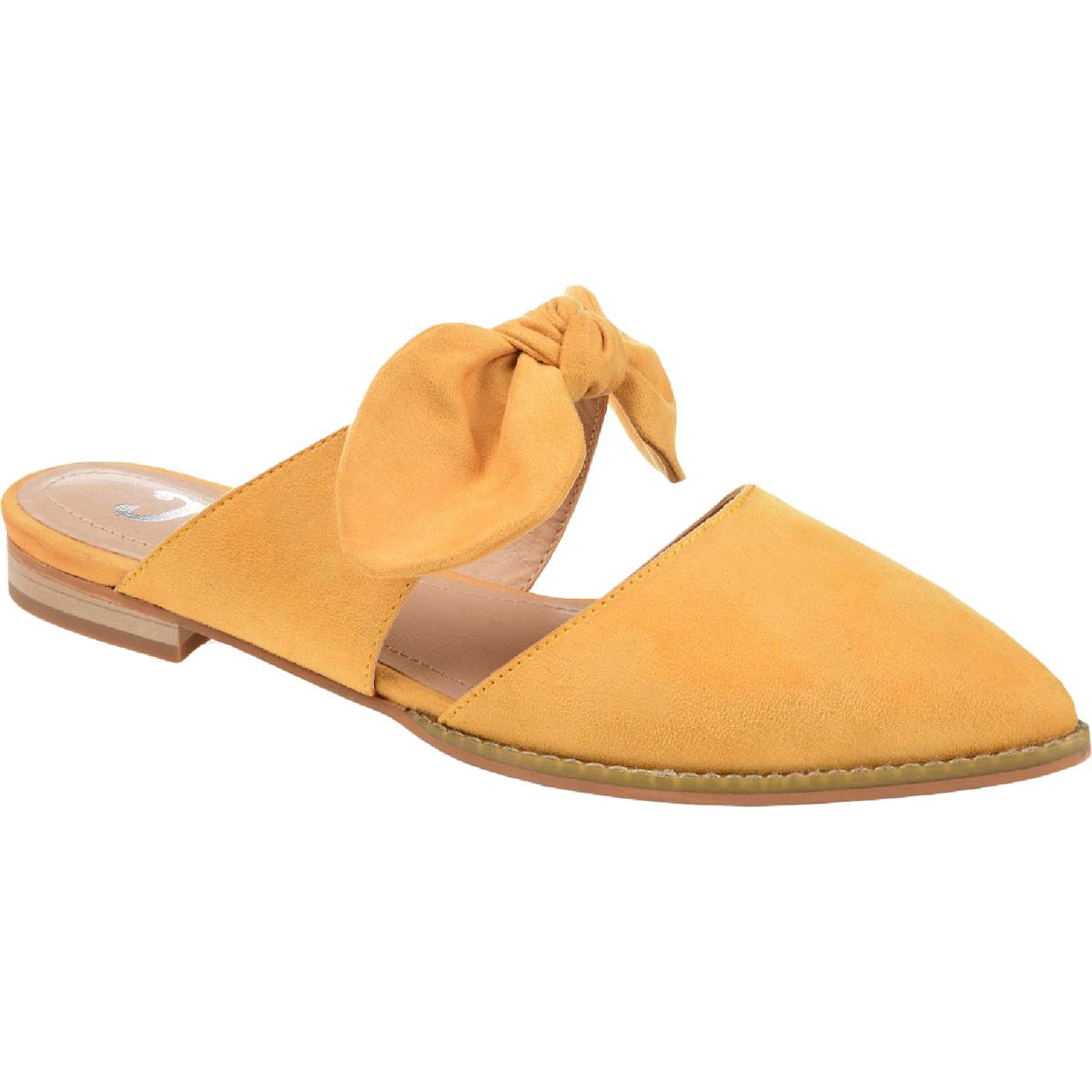 Telulah Faux Suede Slip On Slide Sandals