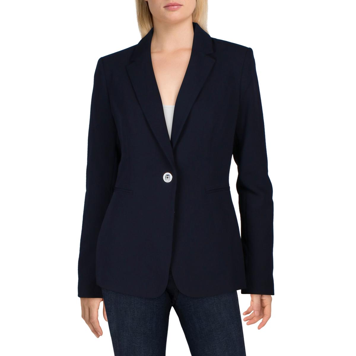 Shoulder Pads One-Button Blazer