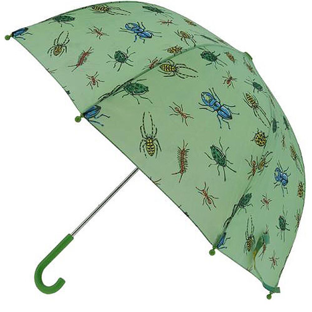 Raingear Green Bug Kids Umbrella