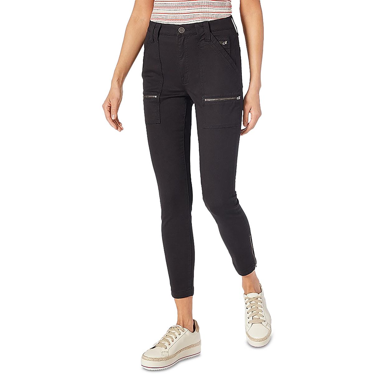 Park High Rise Zip Hem Skinny Pants