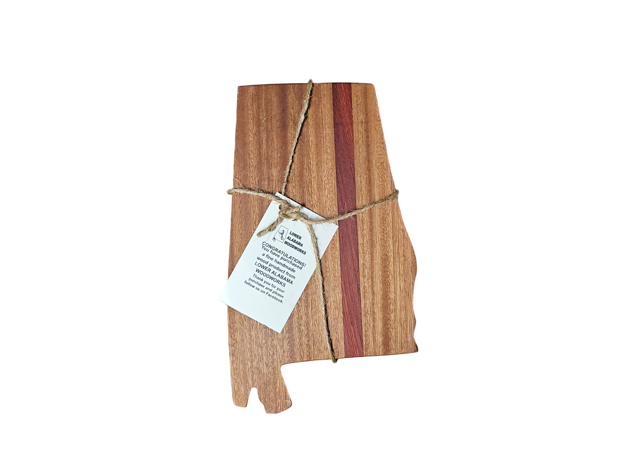 Mobile Bay Area Woodworking Alabama State Cutting Board