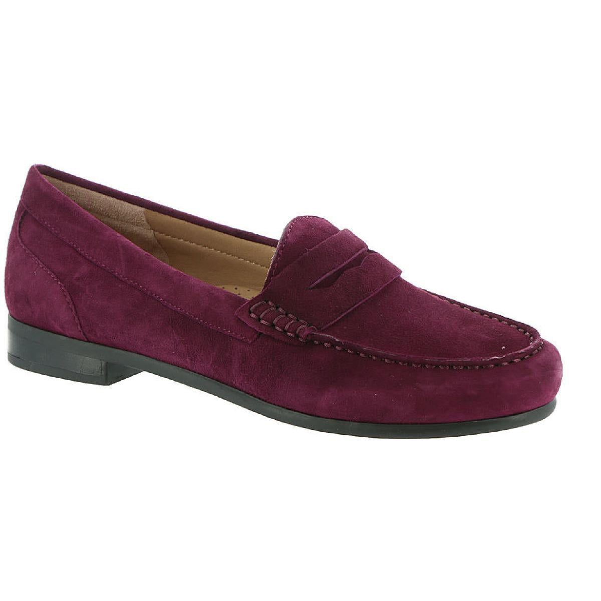 Harper Leather Slip On Penny Loafers