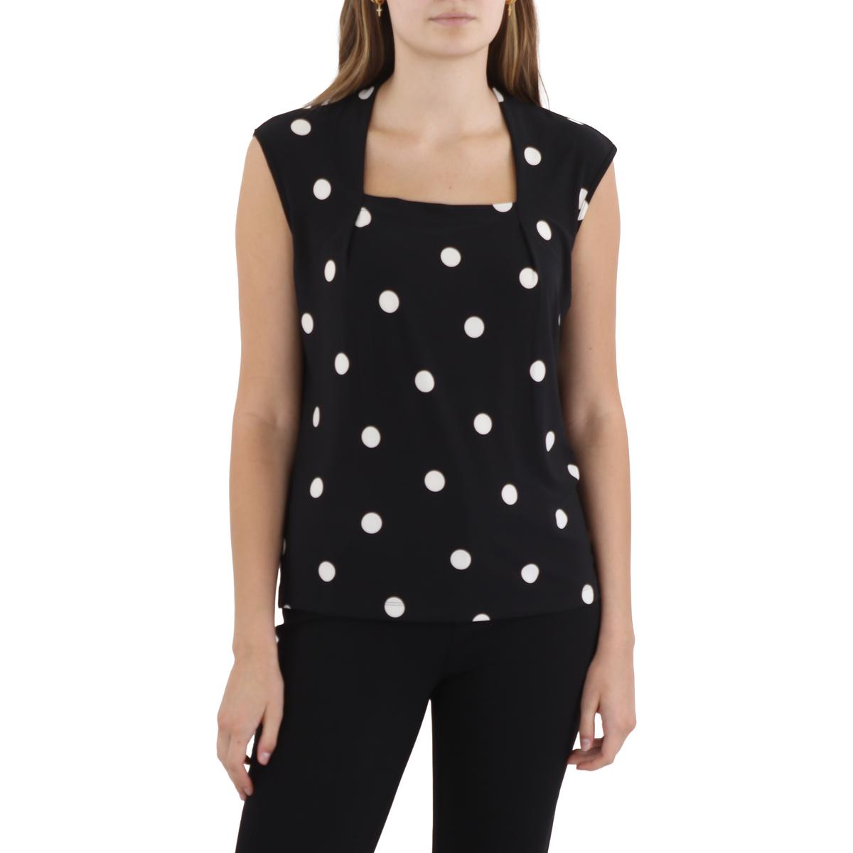 Polka Dot Pullover Top