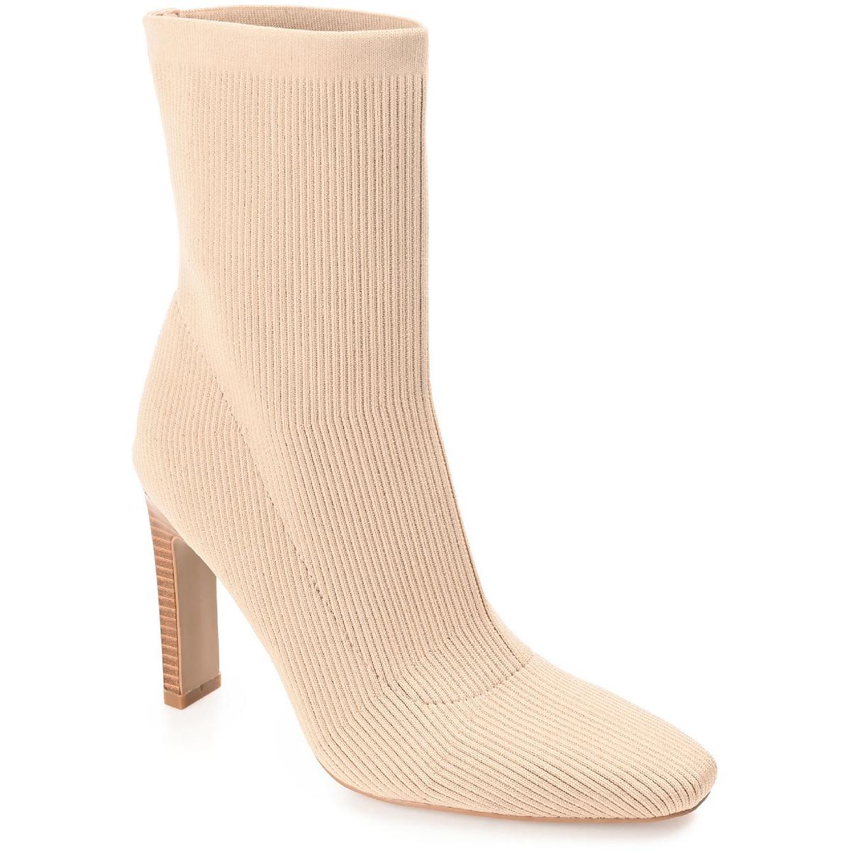 Elissa Stacked Heel Pull on Ankle Boots