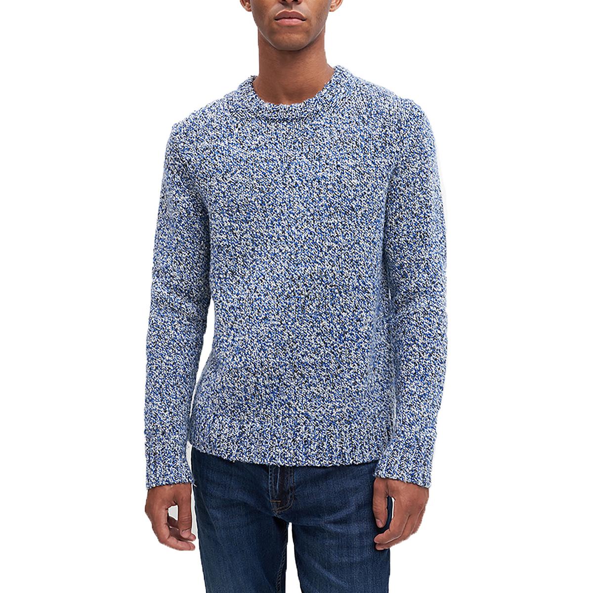 Marled Wool Pullover Sweater