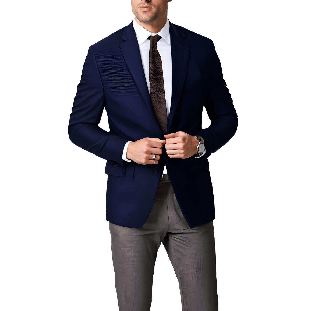 Kent Houndstooth Two-Button Blazer
