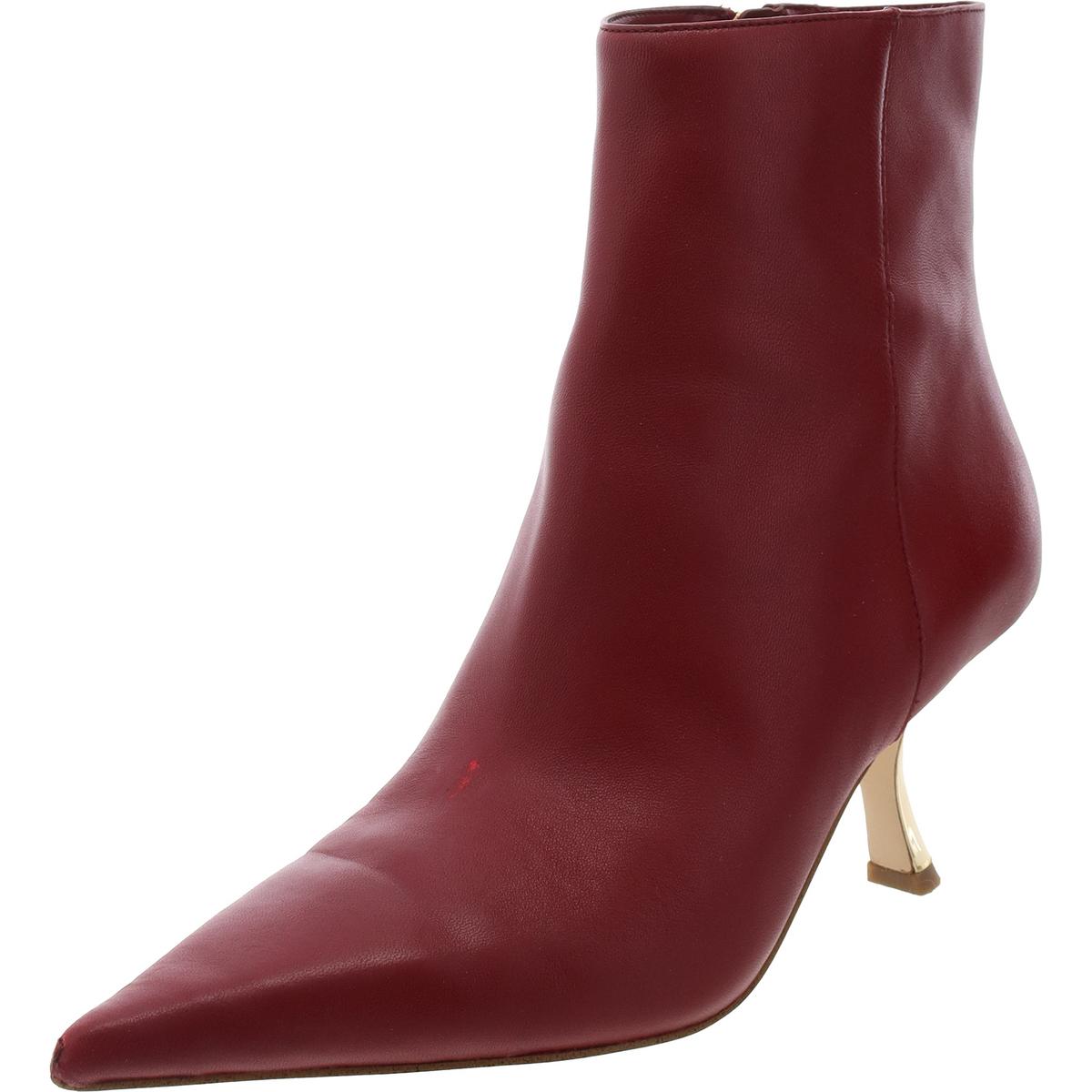 Luna Leather Pointed Toe Booties