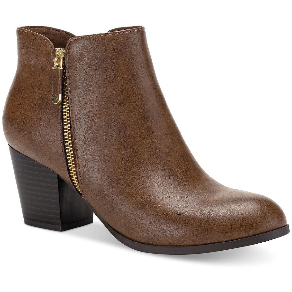 Masrinaa Double Zipper Ankle Booties