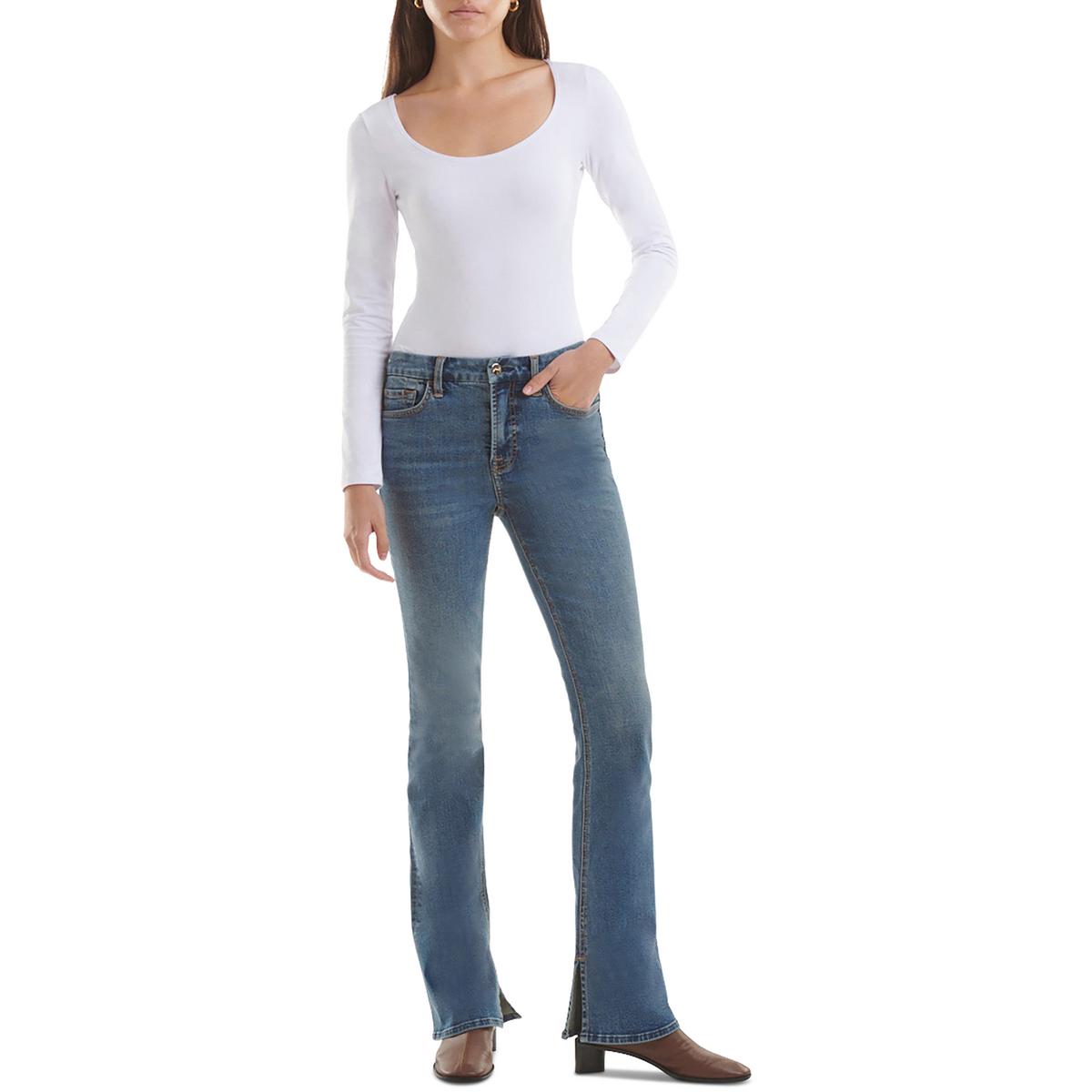 Denim Slim Bootcut Jeans