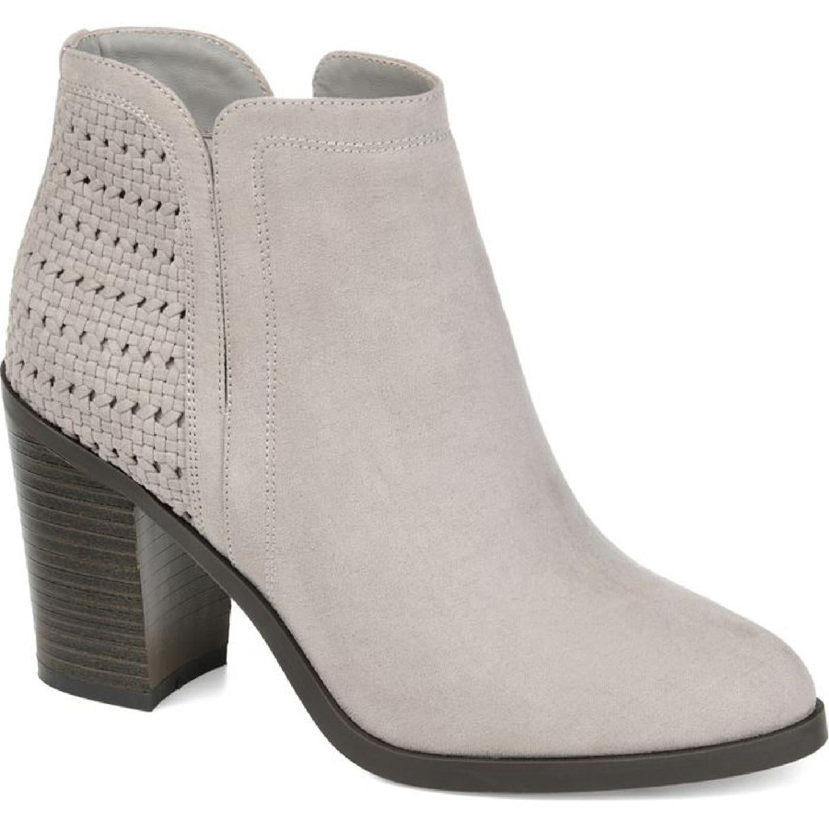 JESSICA Padded Insole Block Heel Booties