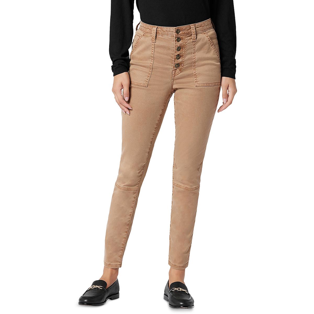 Maxine Ankle Zippers High Waist Skinny Pants