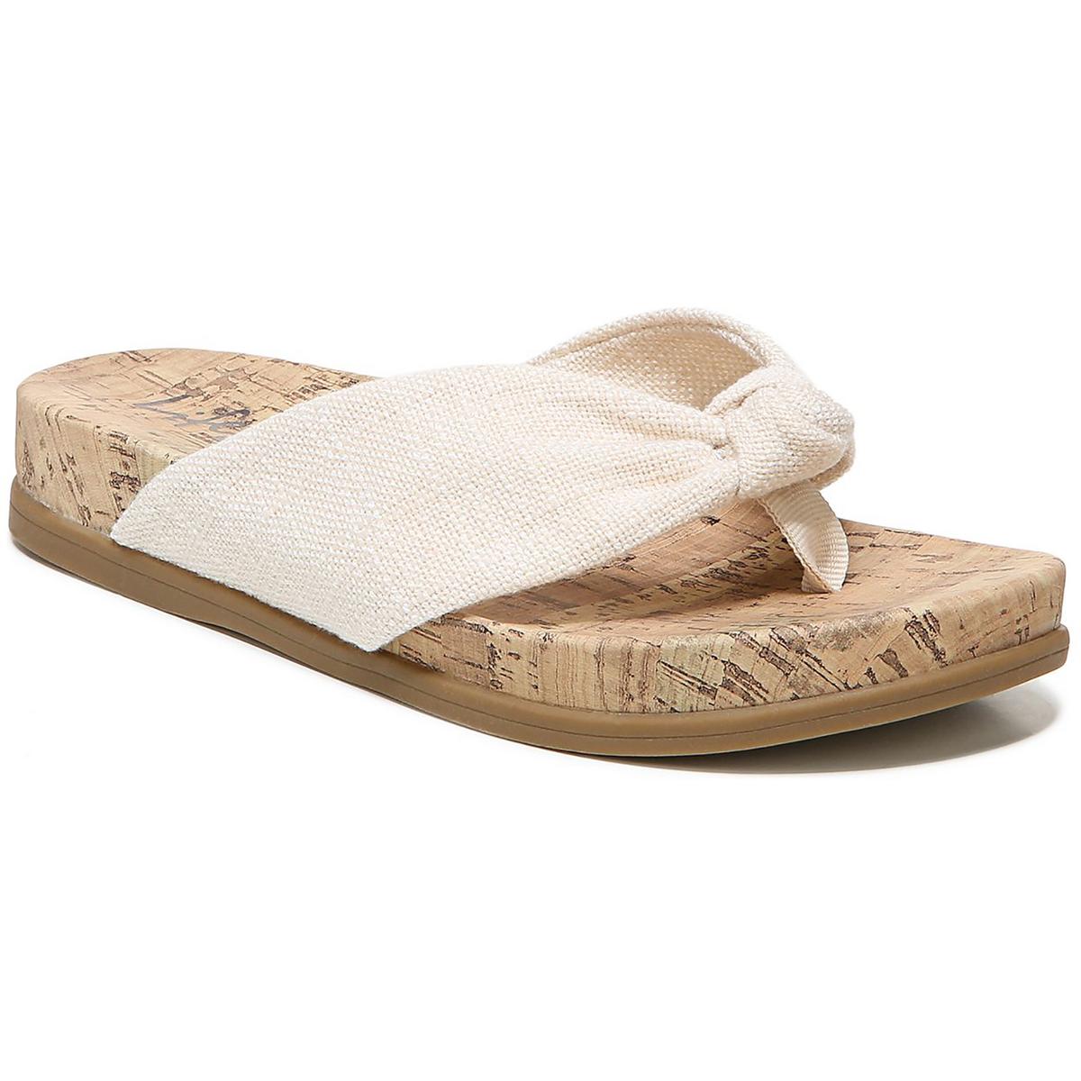 Happy Slip-On Cork Thong Sandals