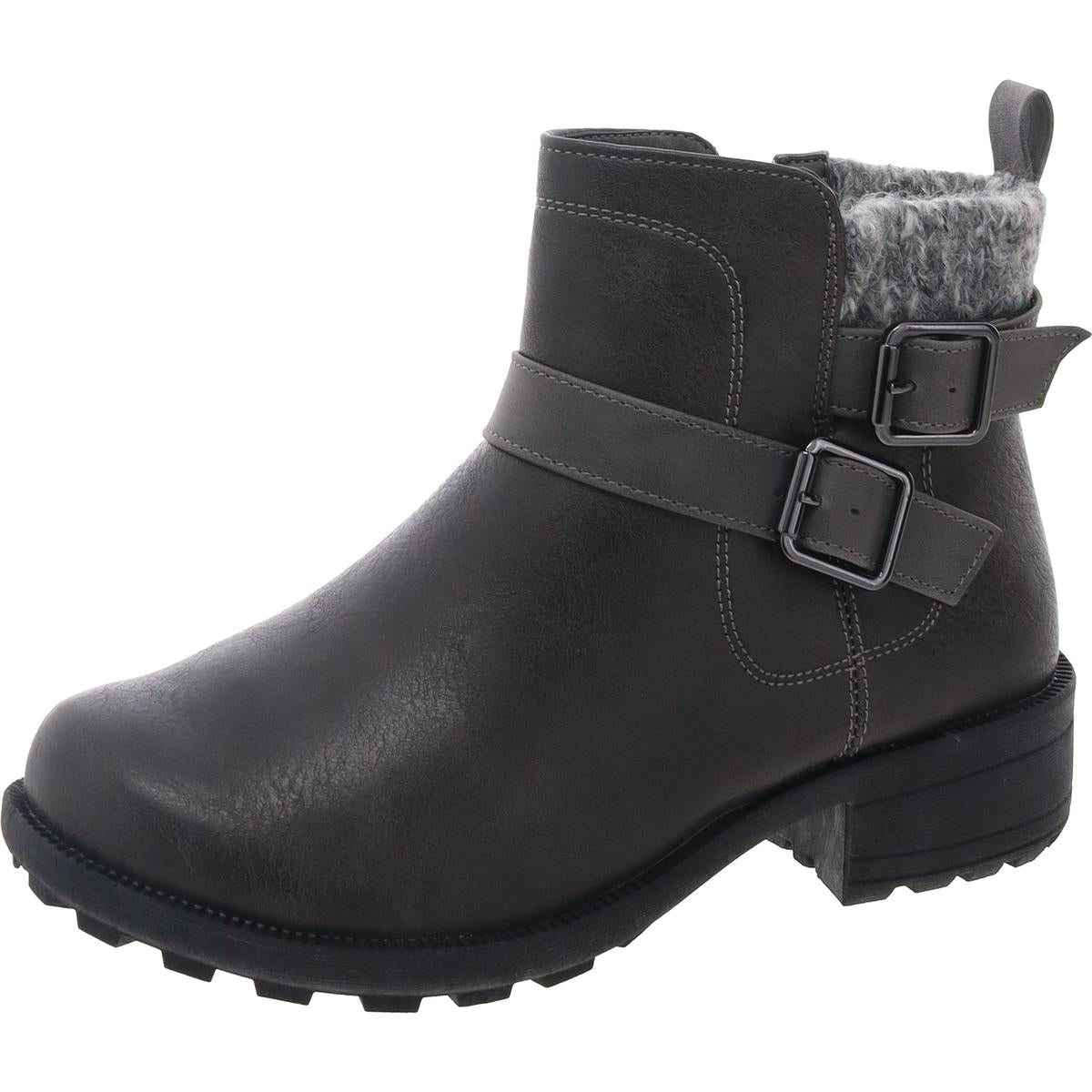 Kourt Slip Resistant Faux Fur Ankle Boots