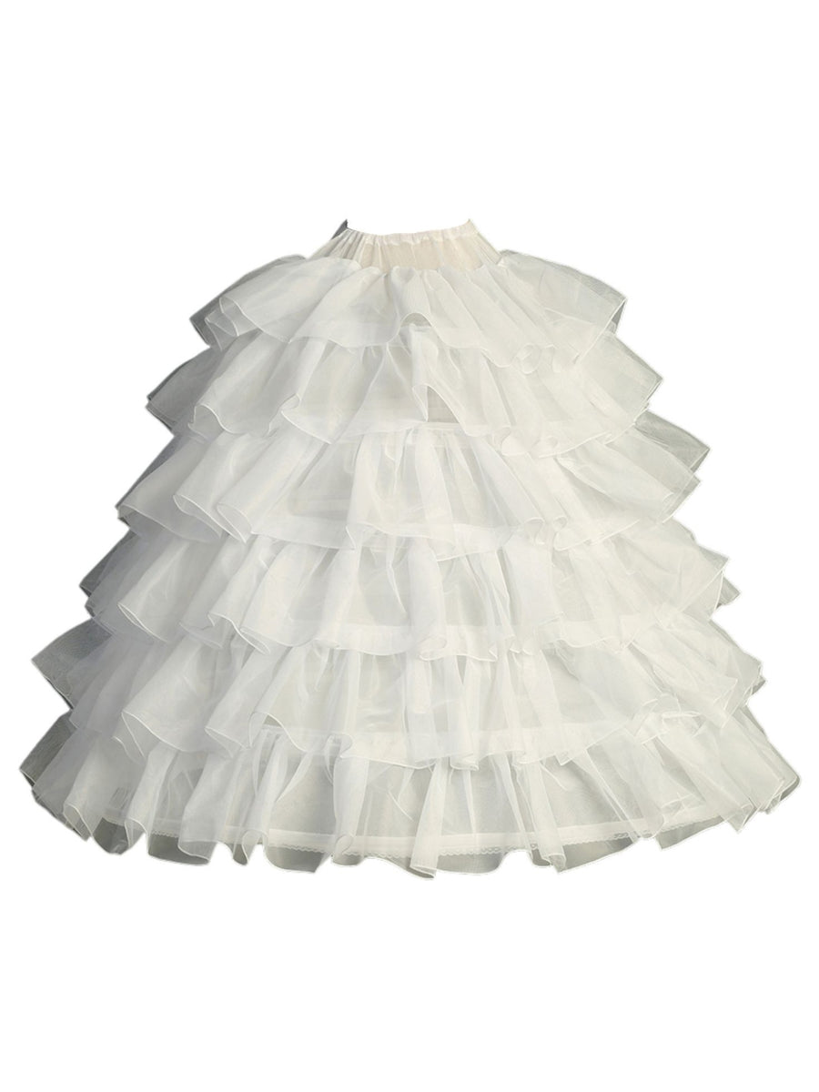 Women's 6 Layer Drawstring Closure Petticoat
