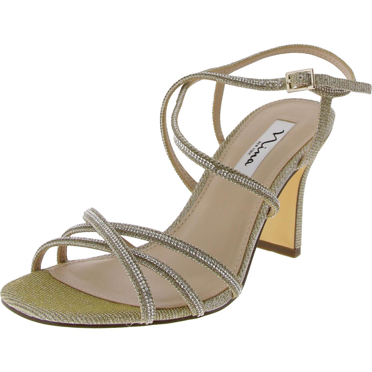 BETTANY-YS Faux Leather Open Toe Ankle Strap