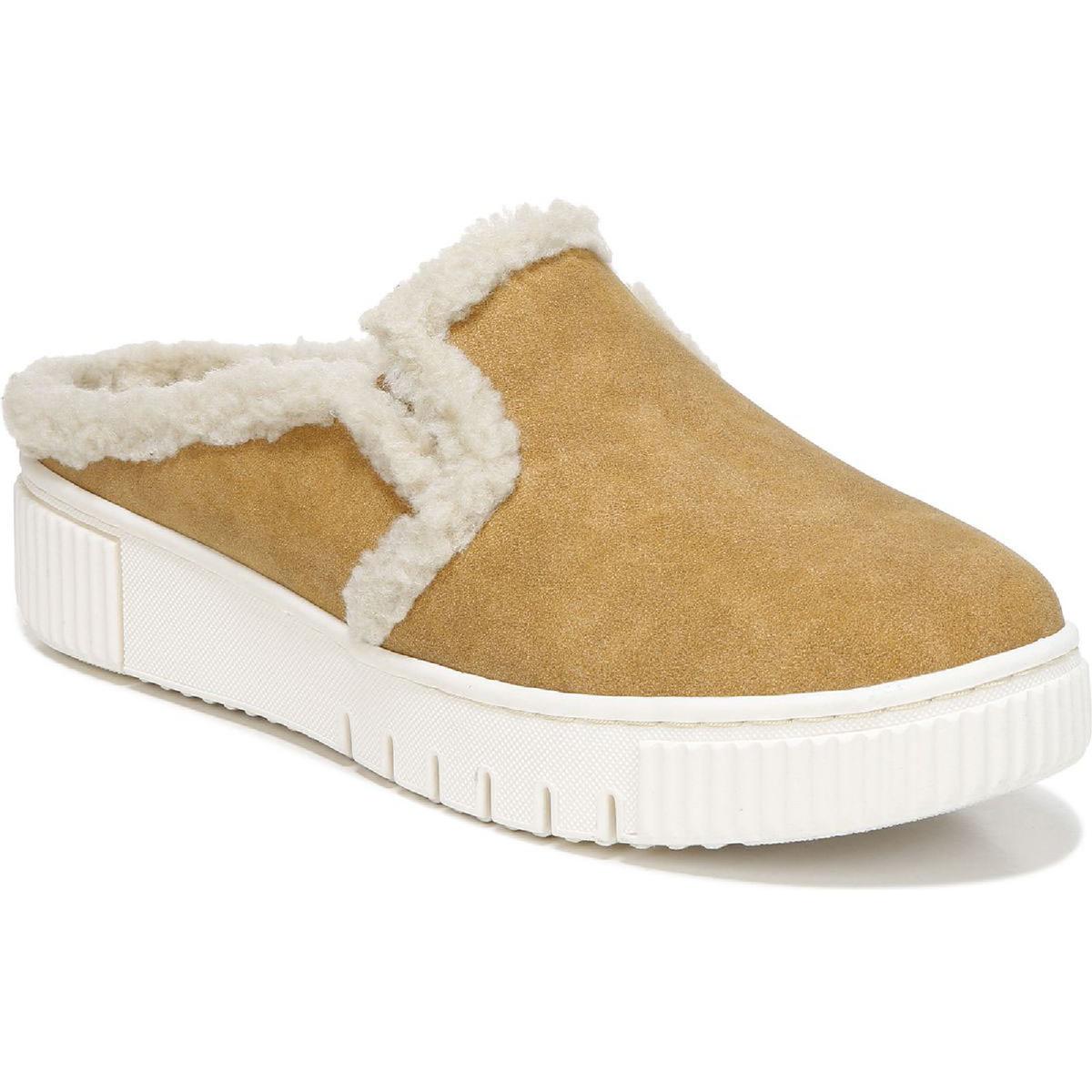 Truly-Cozy Faux Fur Lined Slip On Mules