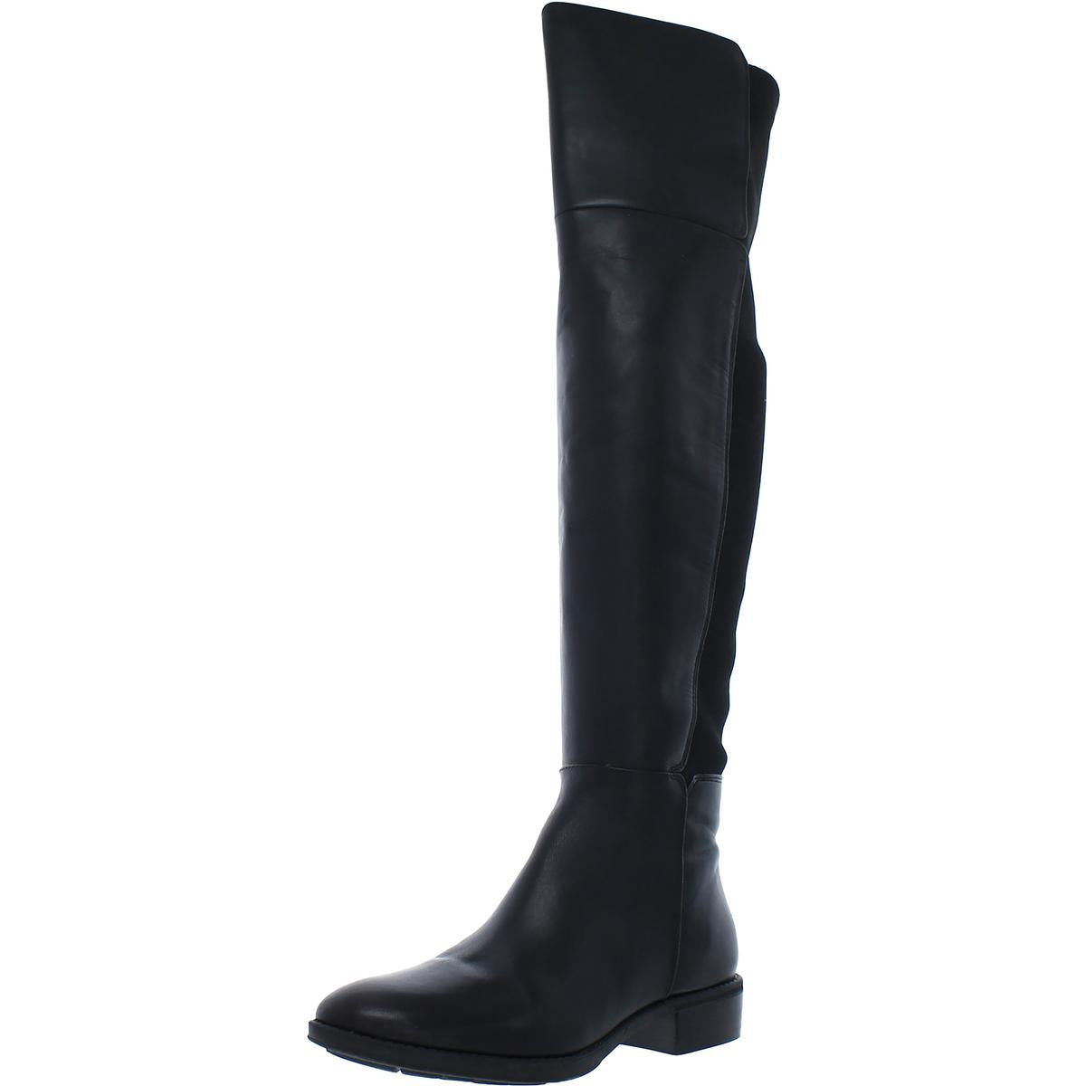 Pam Zipper Suede Over-The-Knee Boots