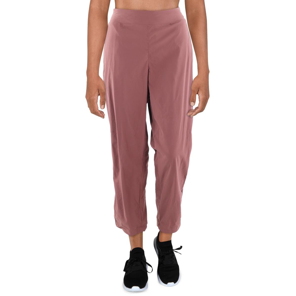 Solid Nylon Track Pants