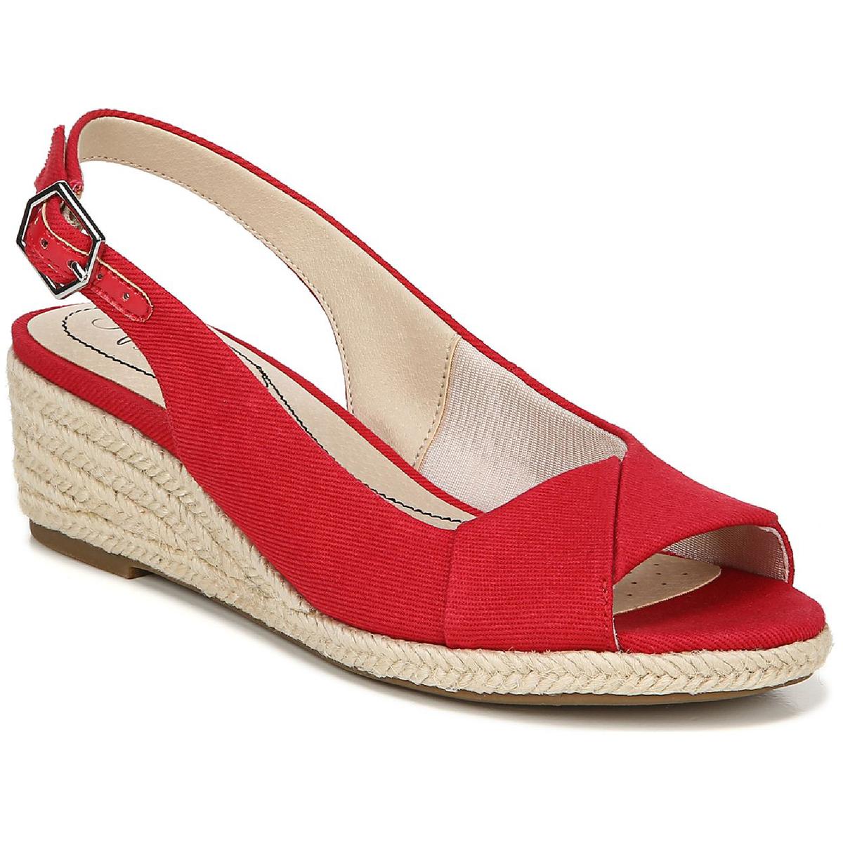Socialite Canvas Slingback Sandals