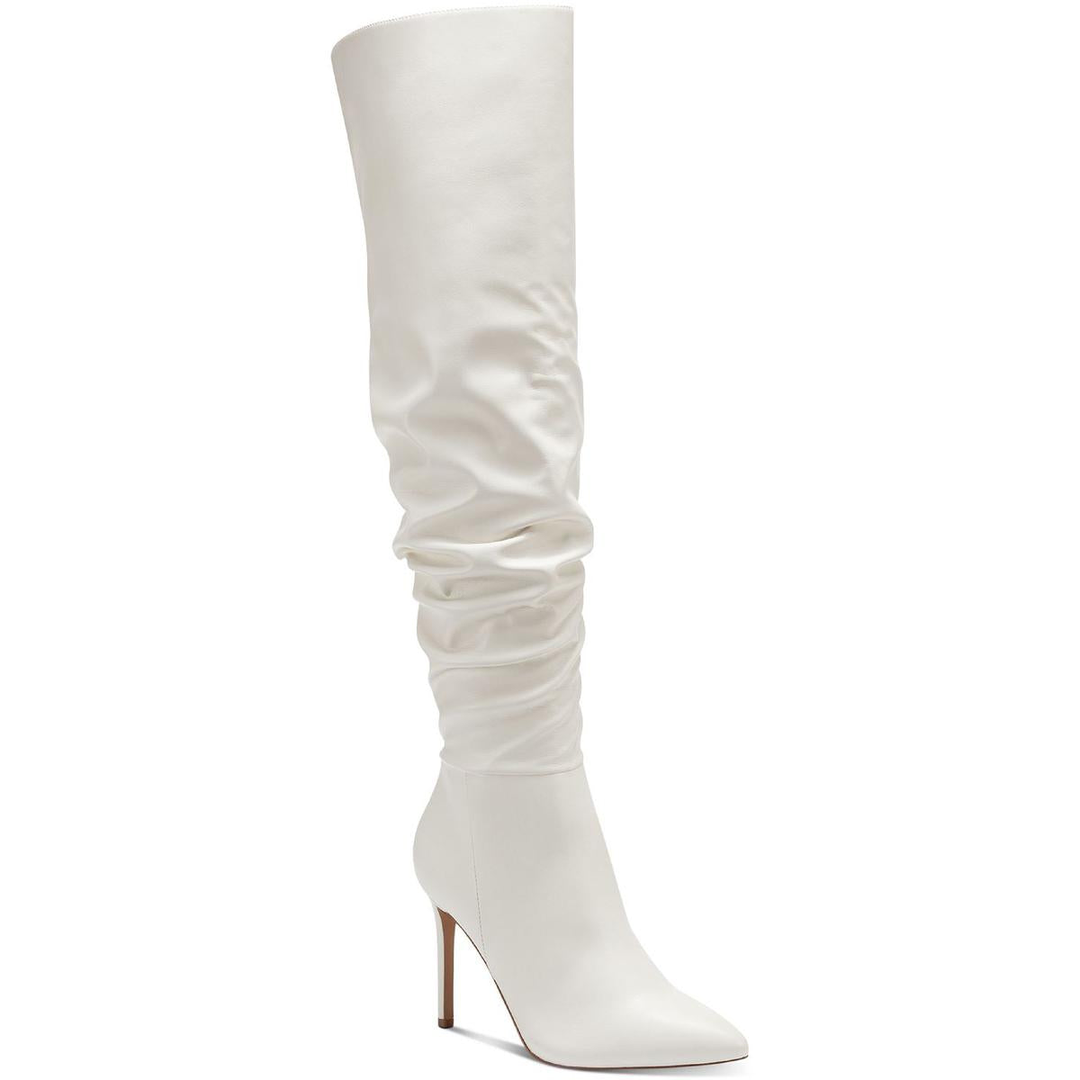 Iyonna Zipper Slouchy Over-The-Knee Boots