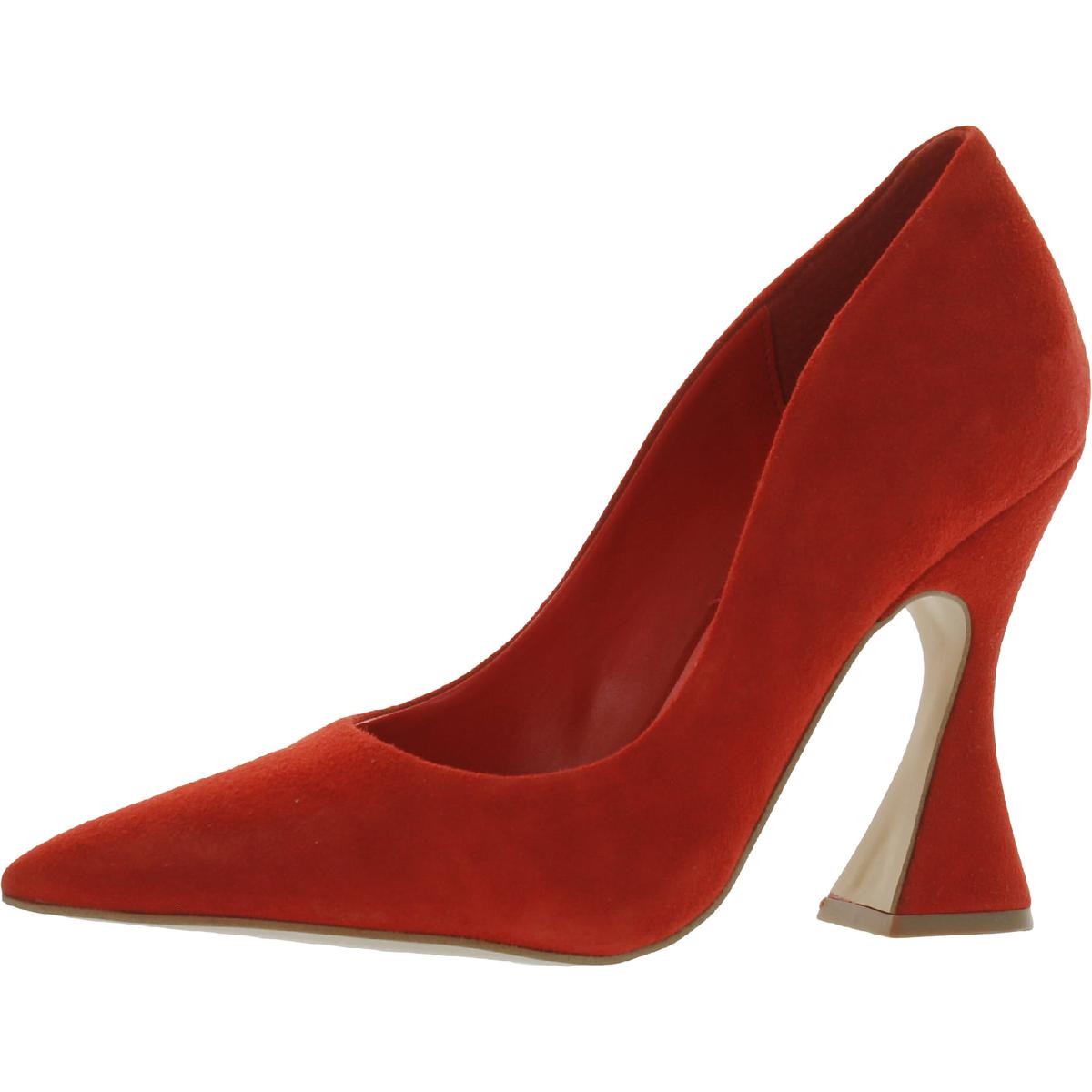 Zana Sculpted Clear Point Toe Heel Pumps