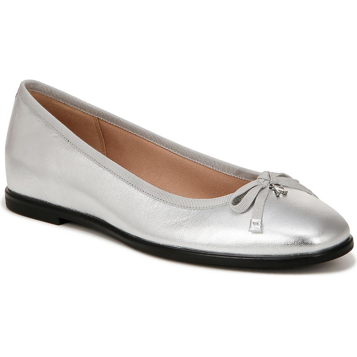 Essential Leather Slip On Ballet Flats