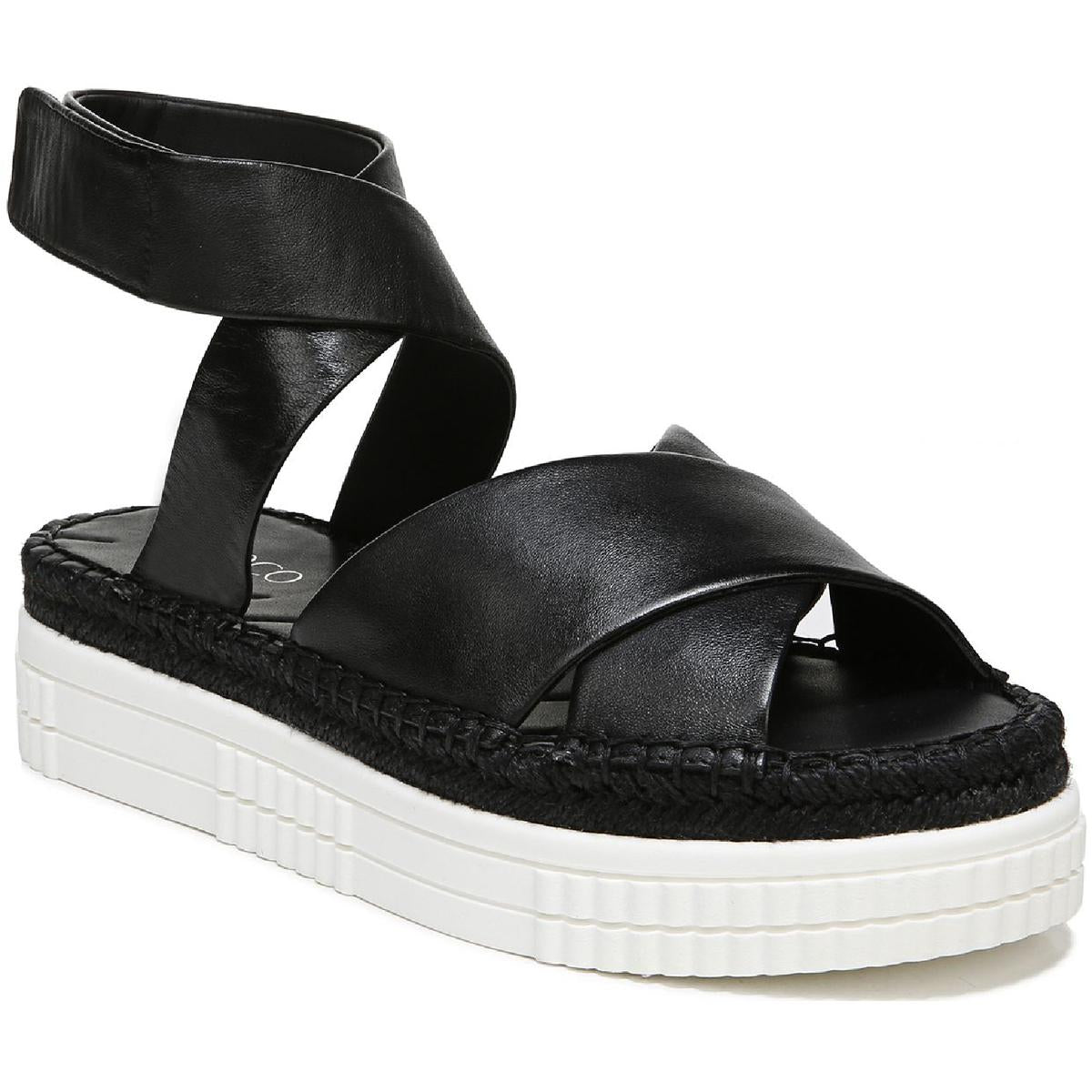 Brock Leather Slingback Flatform Sandals
