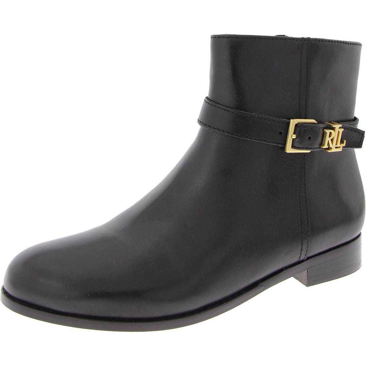 Brooke Leather Ankle Booties