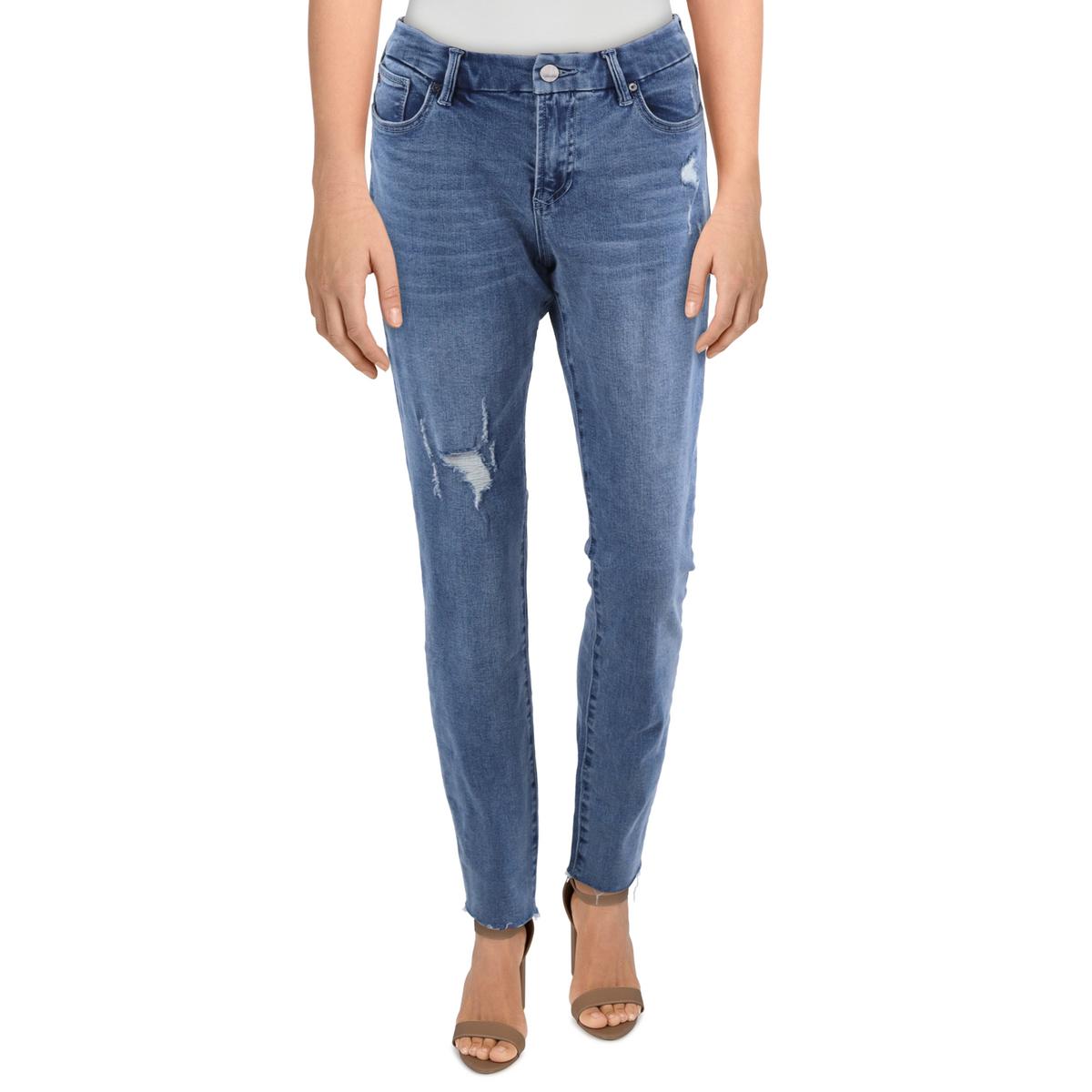 Dear John Destroyed Denim Skinny Jeans