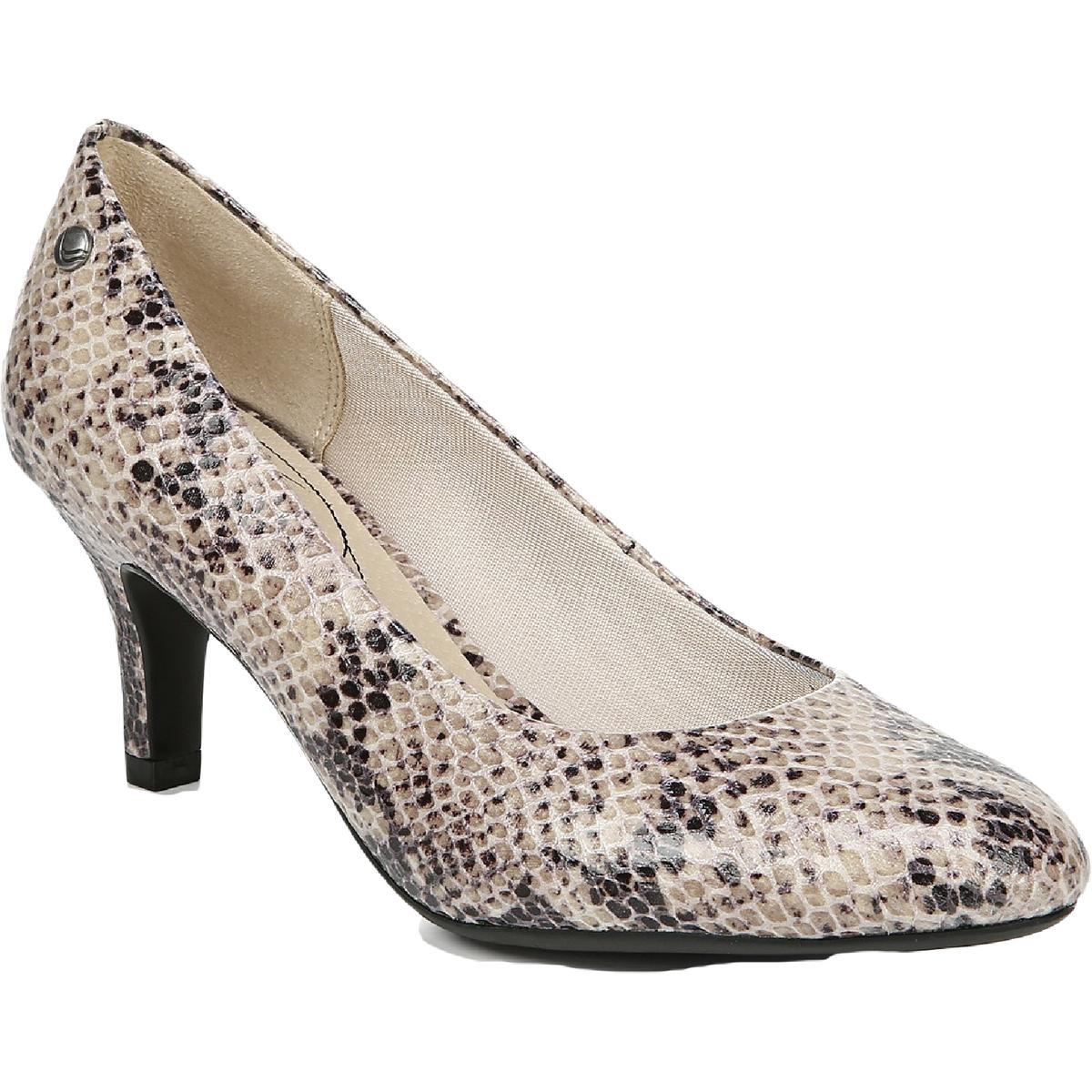 Parigi Cushioned Footbed Almond Toe Pumps