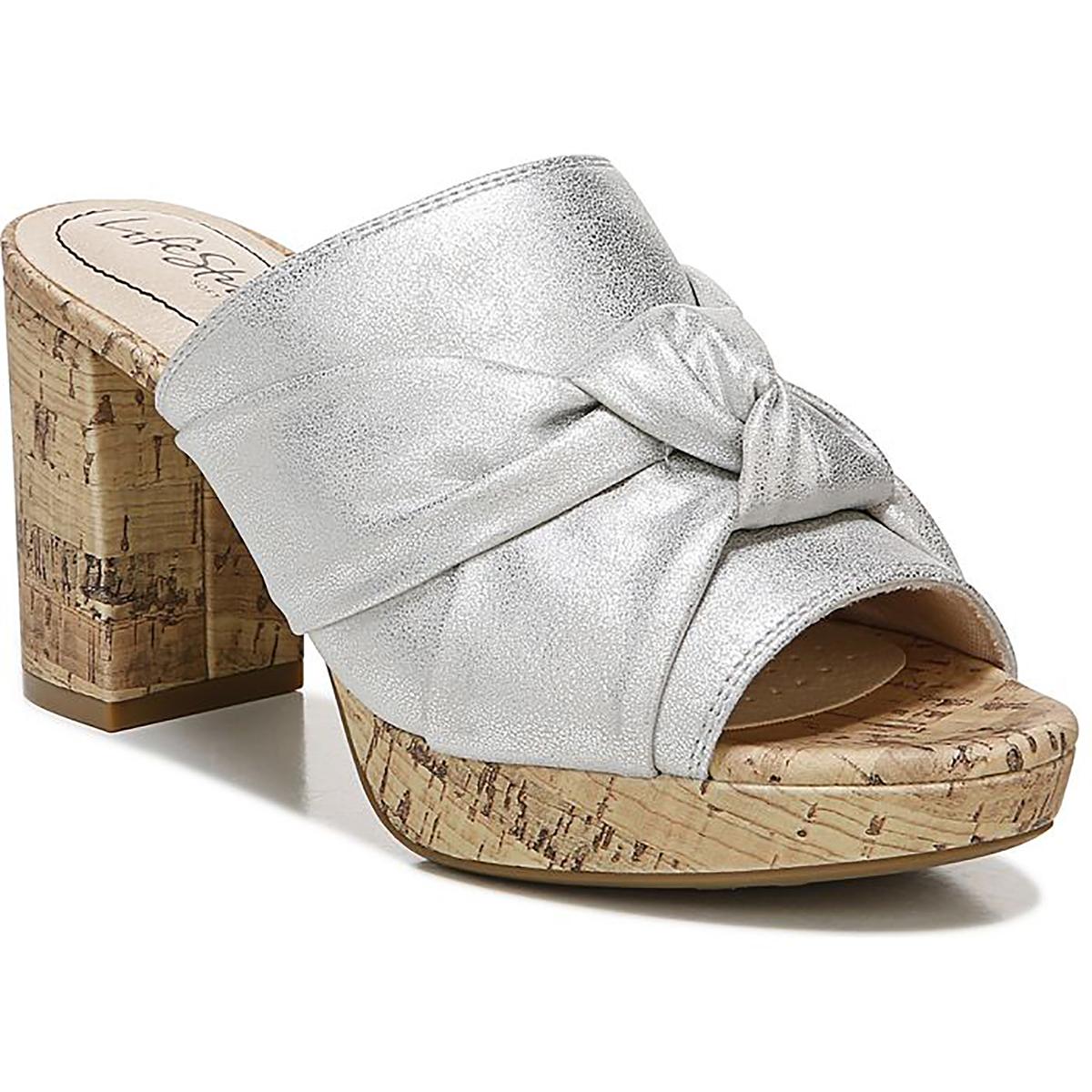 Laguna Peep Toe Slip On Heels