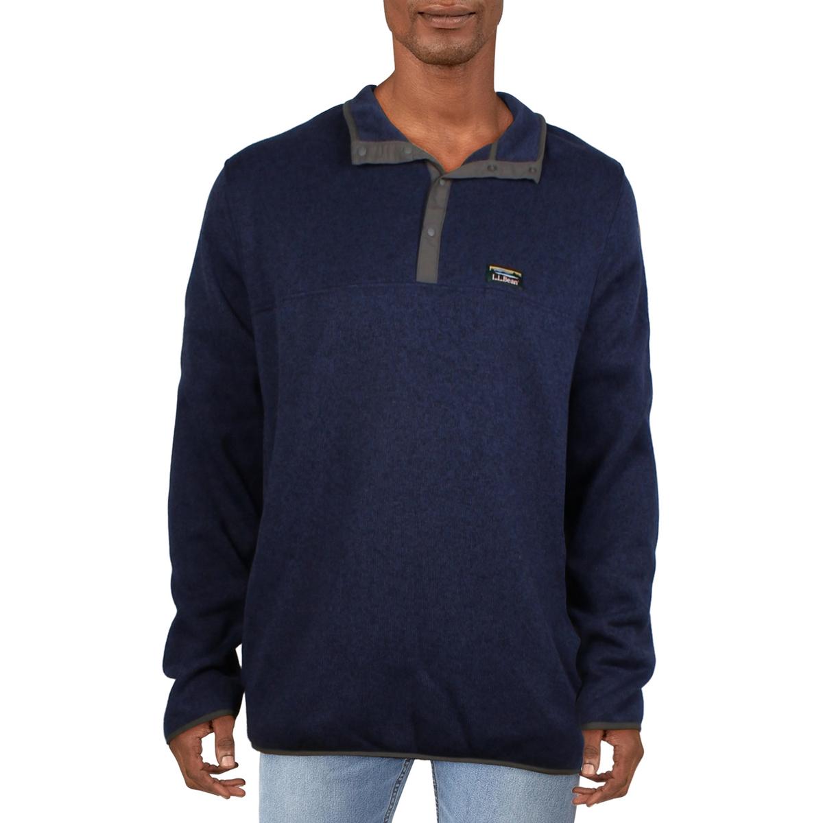 Big & Tall Logo 3/4 Zip Pullover