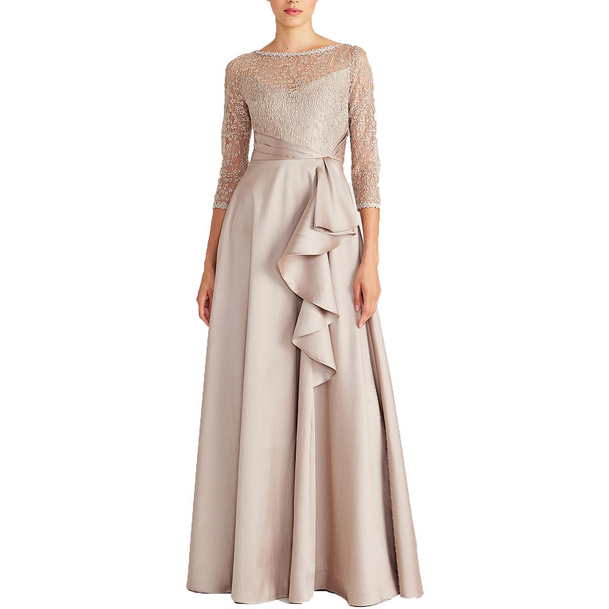 Zola Embroidered Evening Dress