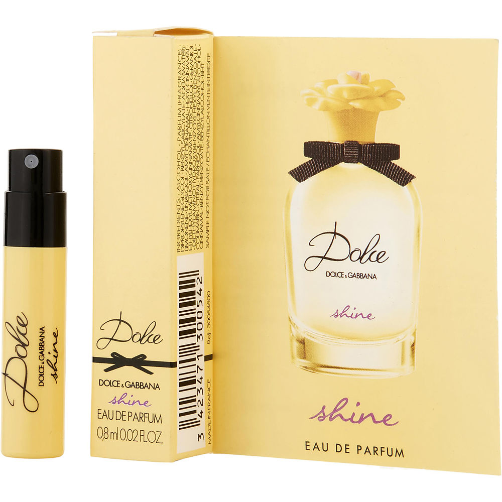 Dolce Shine By Dolce & Gabbana Eau De Parfum Spray Vial On Card Women