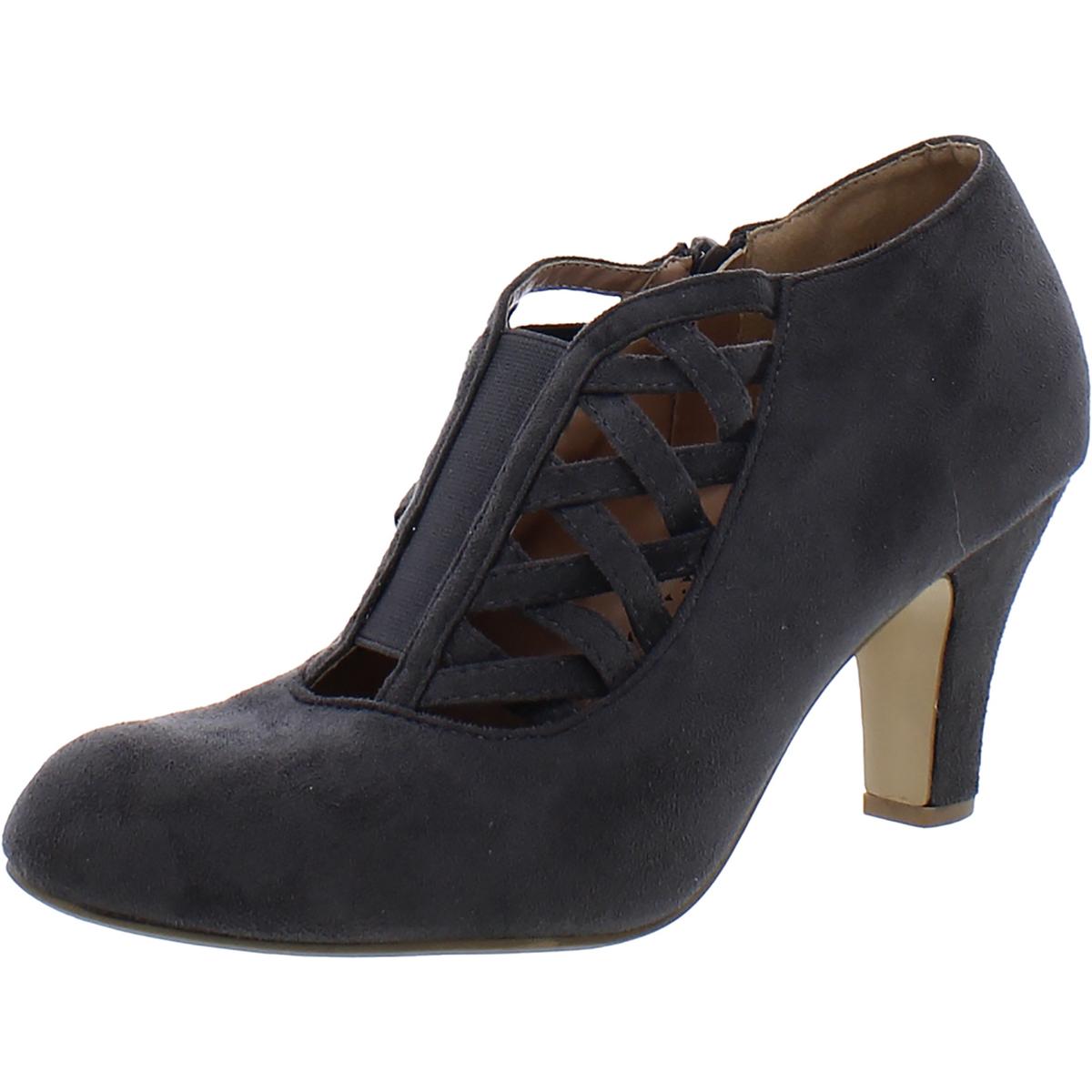 Piper Faux Suede Cut-Out Shooties