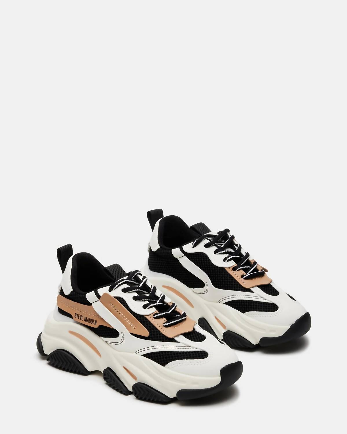 Possession Sneakers In Black/tan