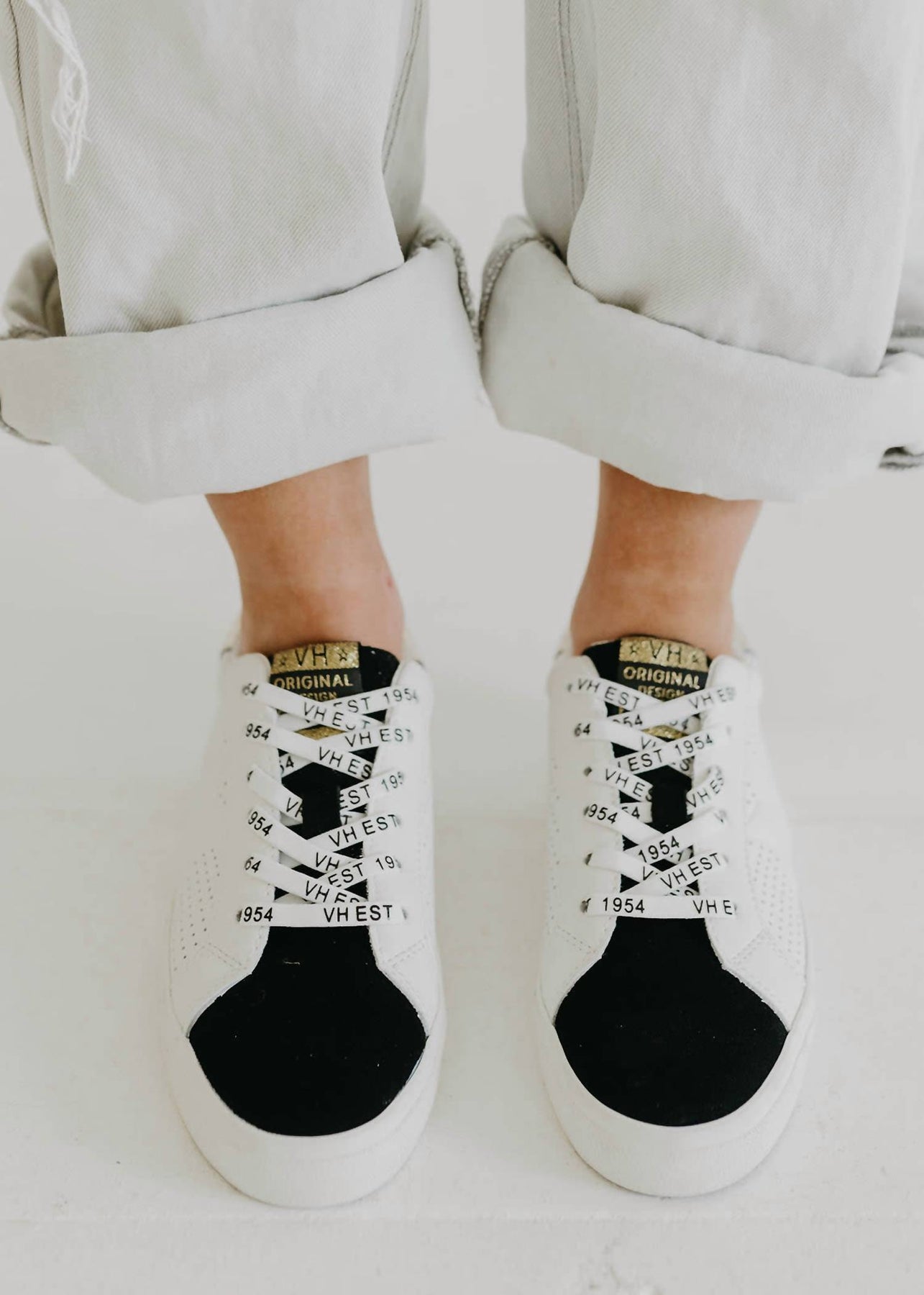 Khloe Sneaker In Black/white