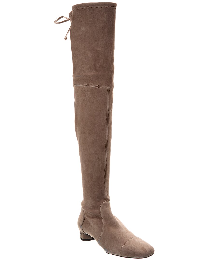 Stuart Weitzman Bridget City Suede Over-The-Knee Boot 7832019730492