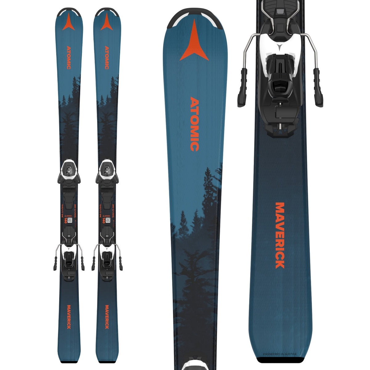 Atomic Maverick Jr Skis + Bindings - Kids - 2026