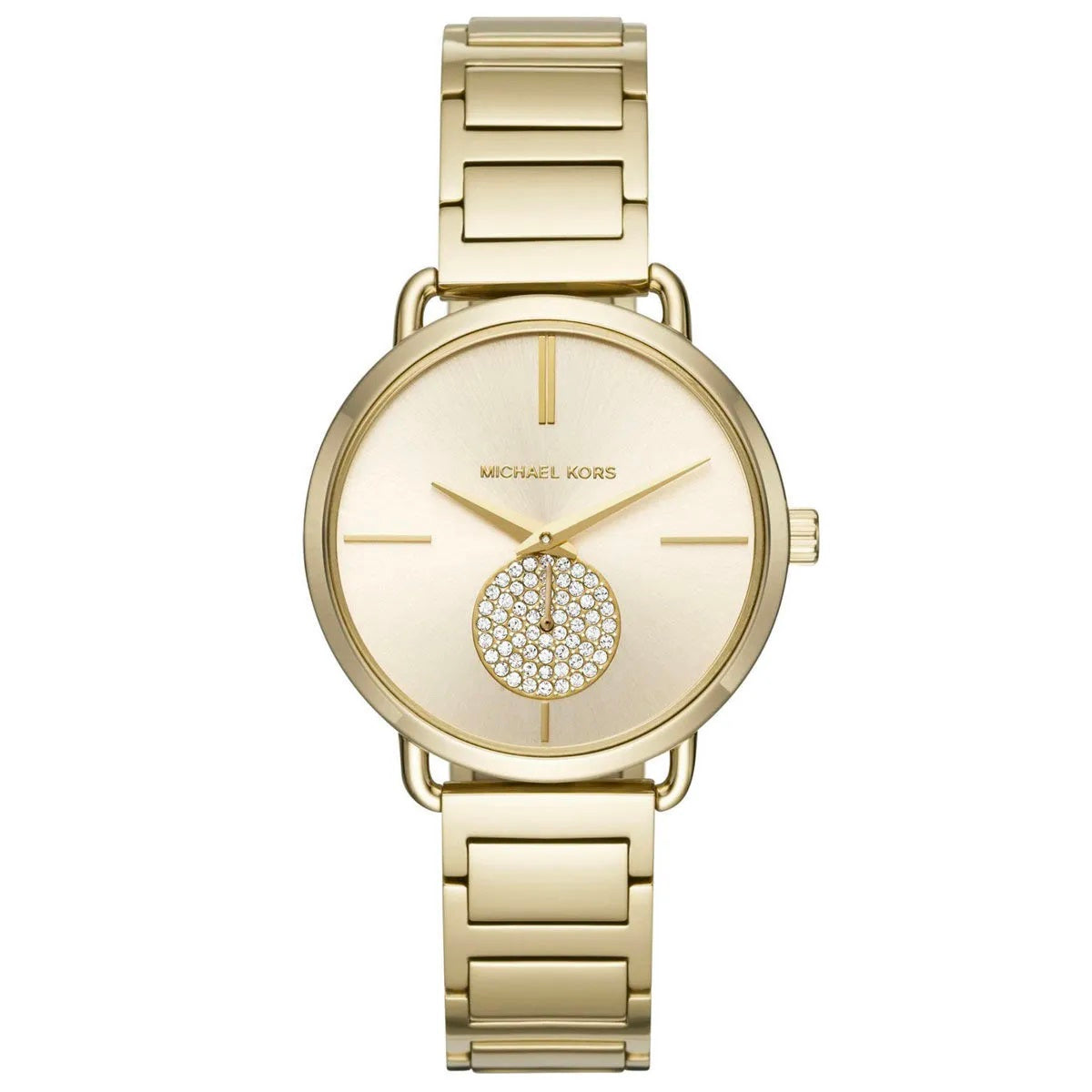 Michael Kors Portia MK3639 Women's Gold-Tone Quartz 37mm Watch 7762635718716