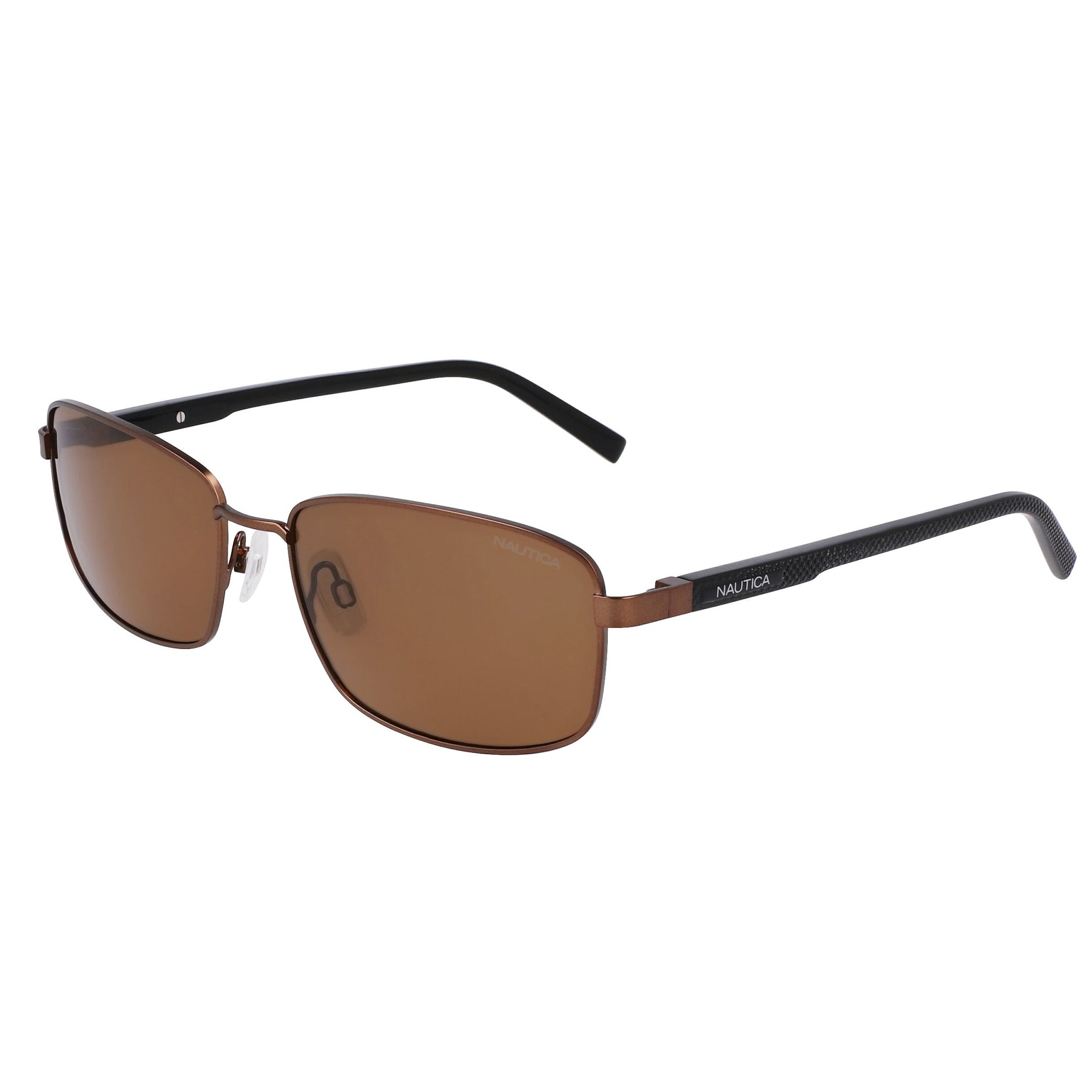 Nautica Mens Logo Rectangle Sunglasses