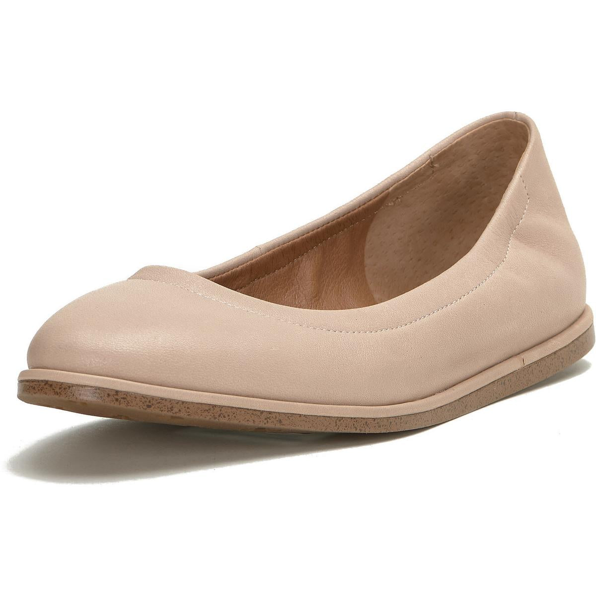 Wimmie Leather Slip-On Ballet Flats
