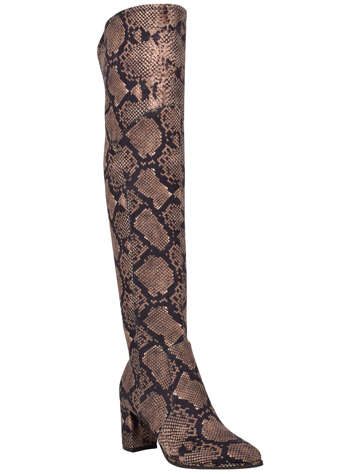 Luley Womens Faux Suede Tall Over-The-Knee Boots